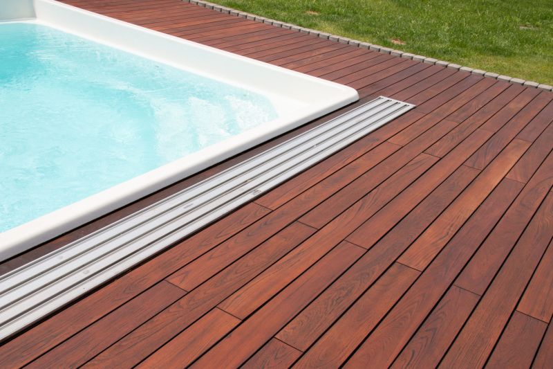 Clean Pool Deck Drains